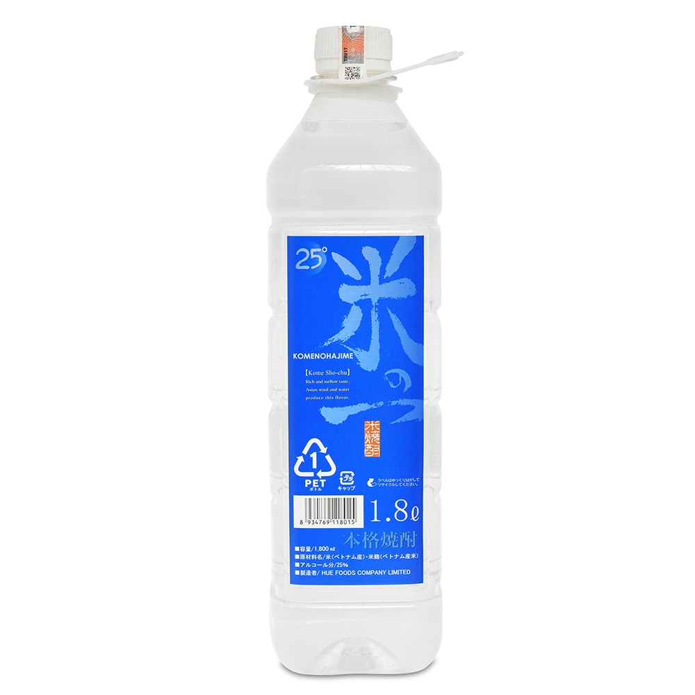Rượu Shochu gạo - 25% (Kome No Hajime) 1800ml